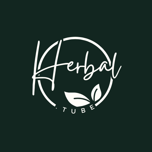 Herbal tube black color Logo